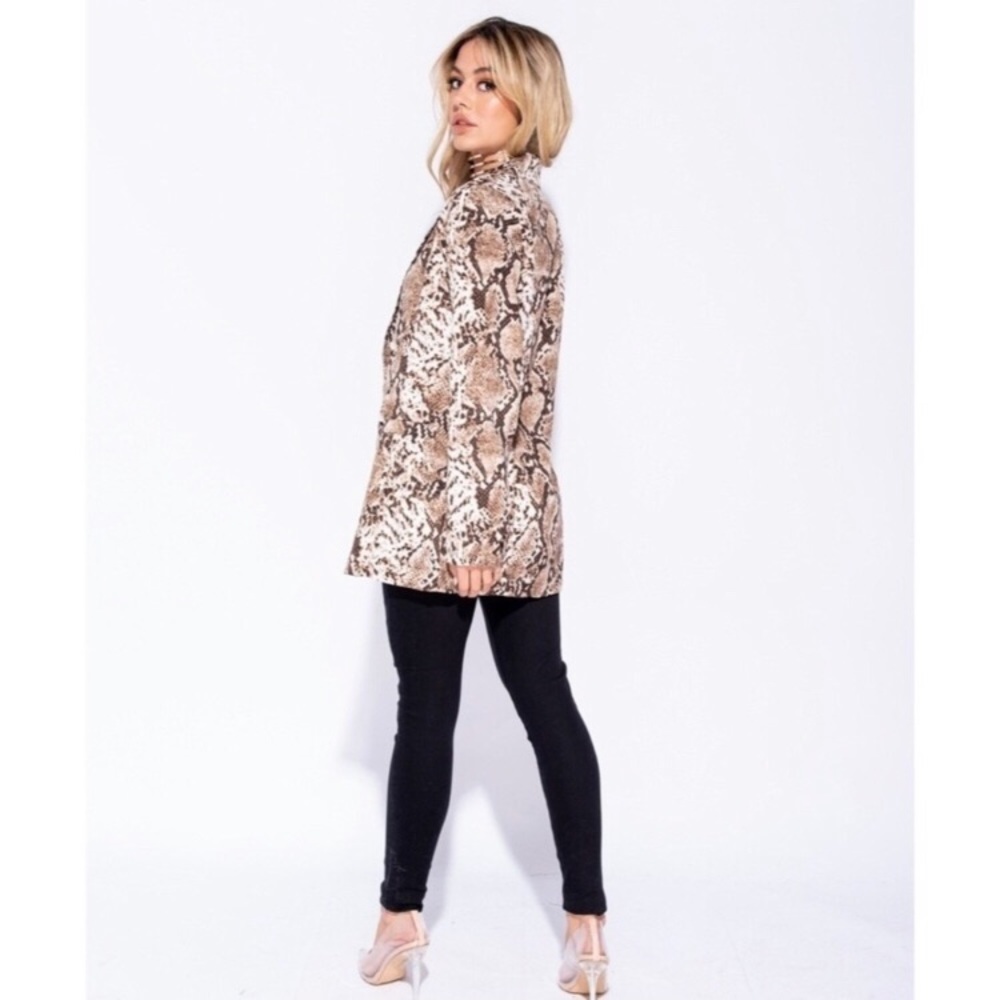 Chloé | Double Breasted Snake Blazer - Picture 8 of 8